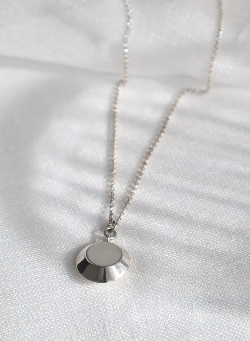 Profile Necklace -Sterling Silver