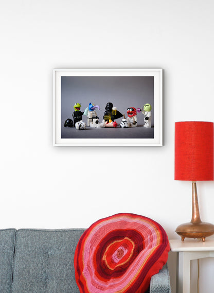 I work with Muppets too - Photographic Print