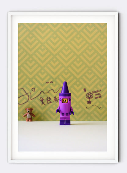 Teddy Did It - Photographic Print