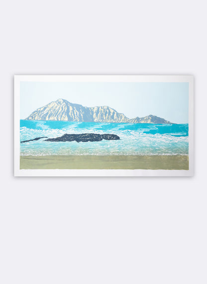 Bare Island VI | Large - Woodblock Print