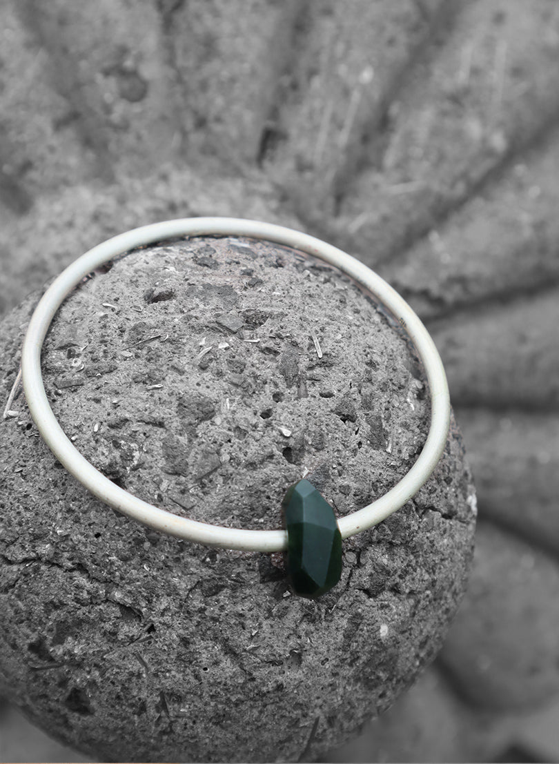 Faceted Rock Bangle 3