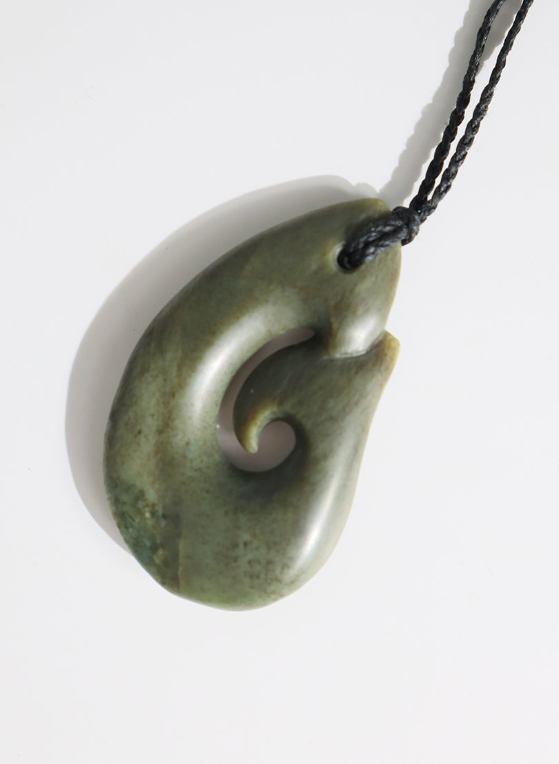 Pounamu Hook Pendant