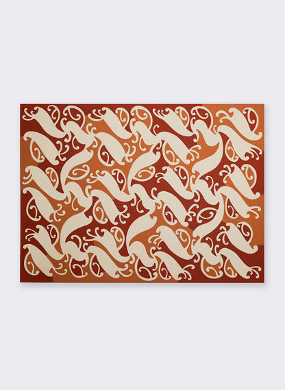 Te pitau a Manaia Series - Kowhai - Original Painting