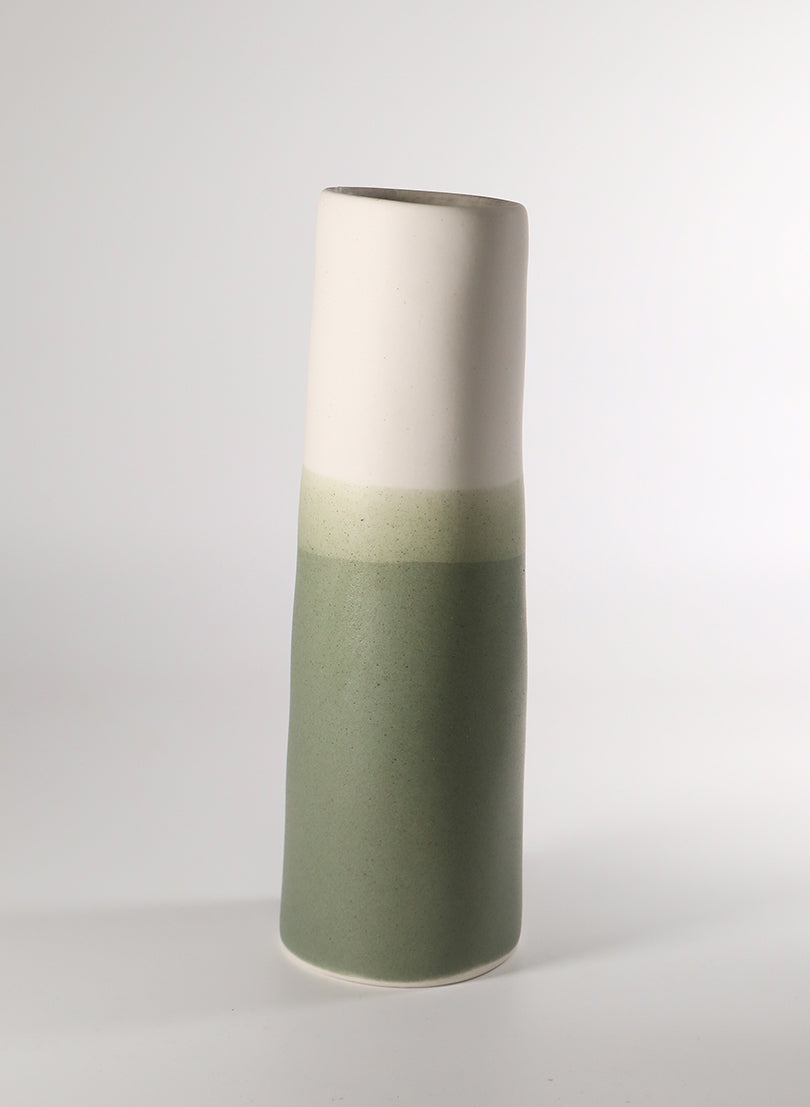 Extra Tall Vase - Green Sand