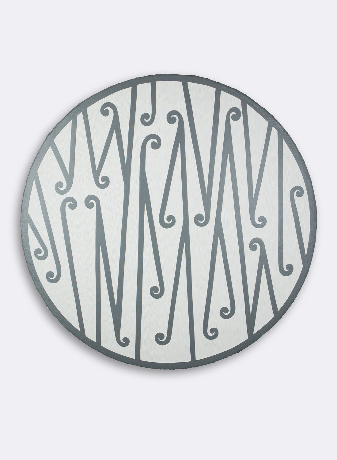 Te Heke Grey - Original Carved Painting 800mm Diameter