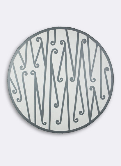 Te Heke Grey - Original Carved Painting 800mm Diameter