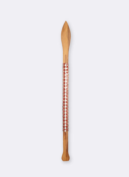 Red, White and Copper Taiaha