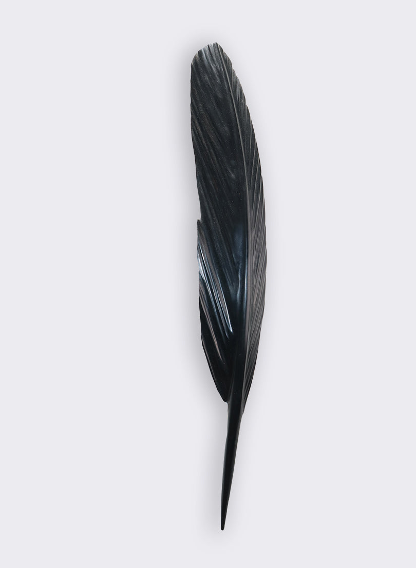 Tui Feather 1050mm - Black Dargaville Swamp Kauri