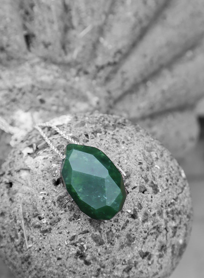 Rock Facetted Pendant