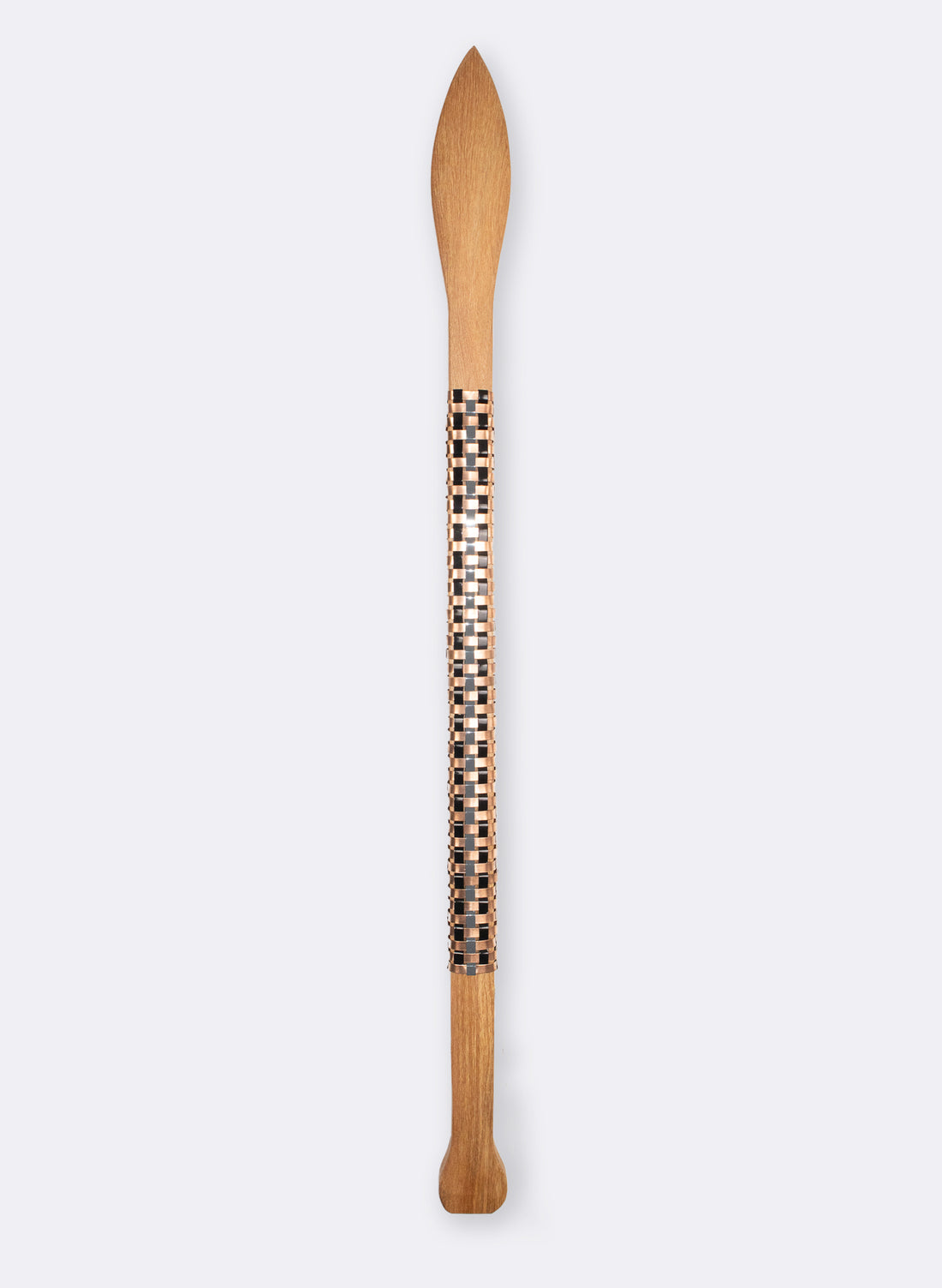 Silver, Black and Copper Taiaha