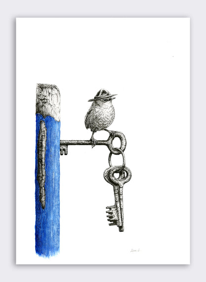 The Gate Keeper - Giclée Print