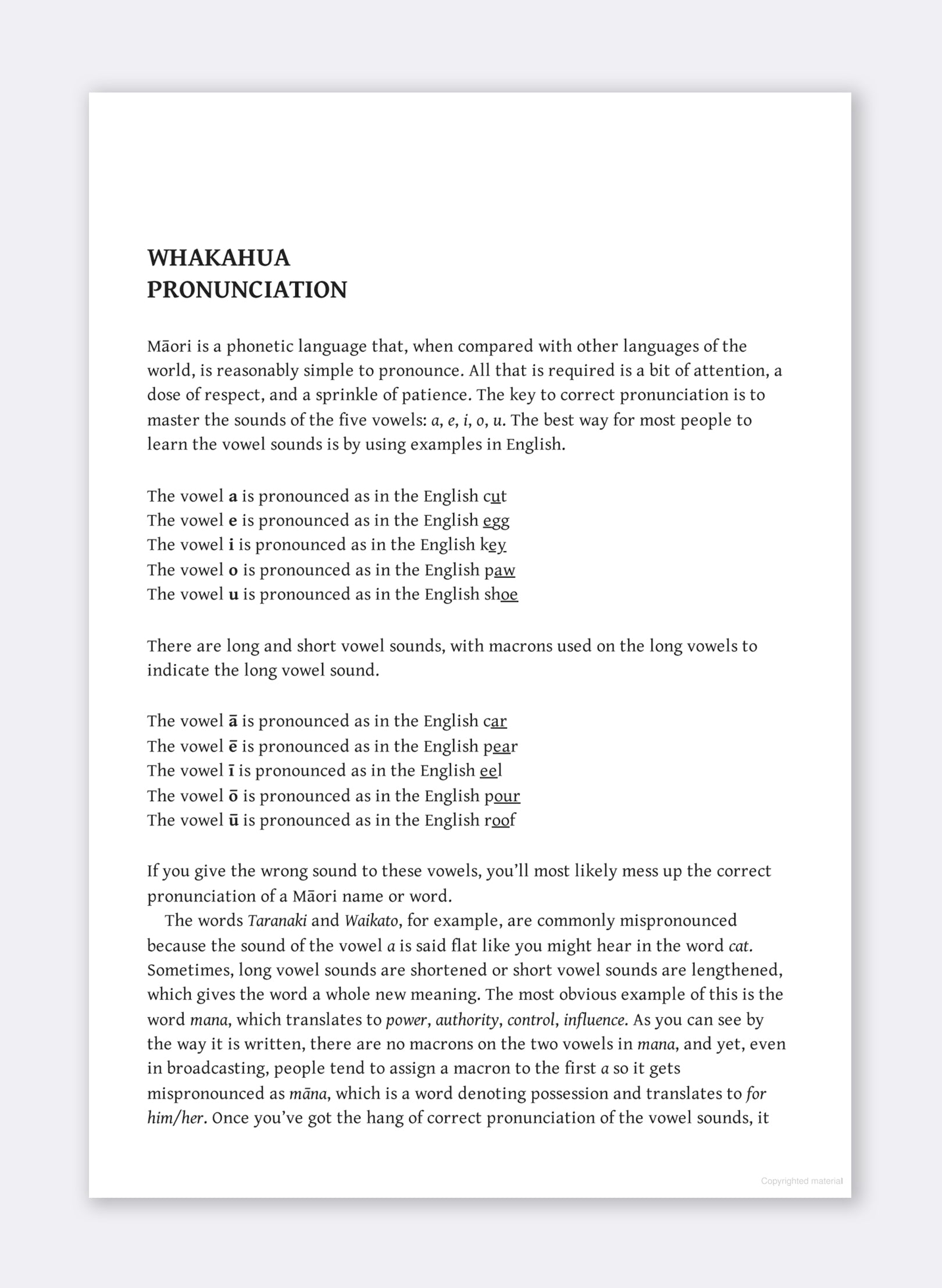 Māori Made Easy - Pocket Guide