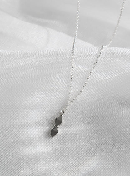 Sterling Silver Bow Necklace