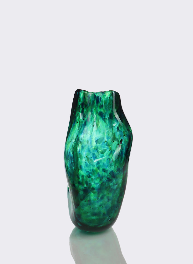 Greenstone Boulder Vase - Large