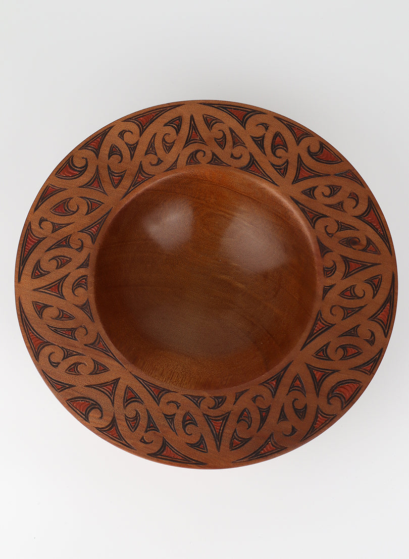 Swamp Kauri Carved Bowl