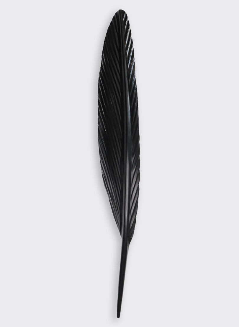 Tui Feather 1120mm - Black Dargaville Swamp Kauri