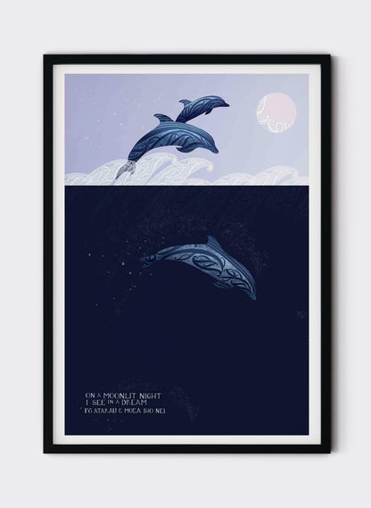 Po Atarua E Moea Iho Nei - Giclée Print