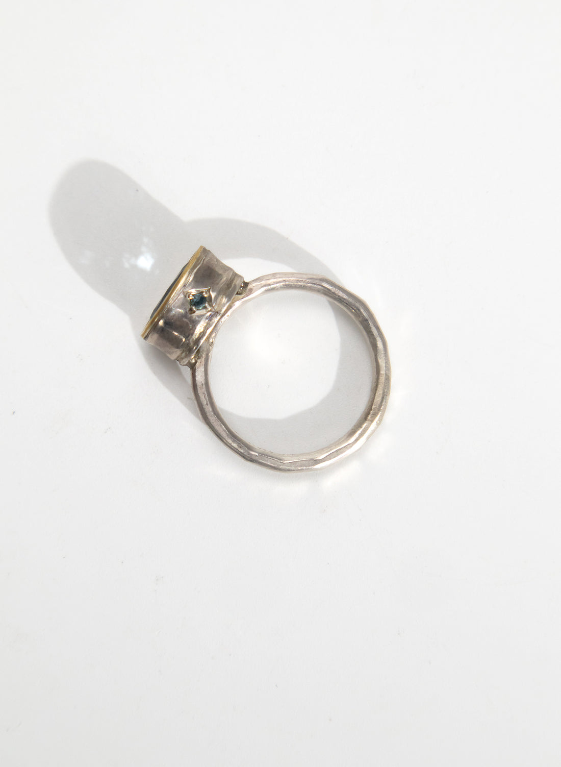 Empress Ring - Aquamarine Garnet