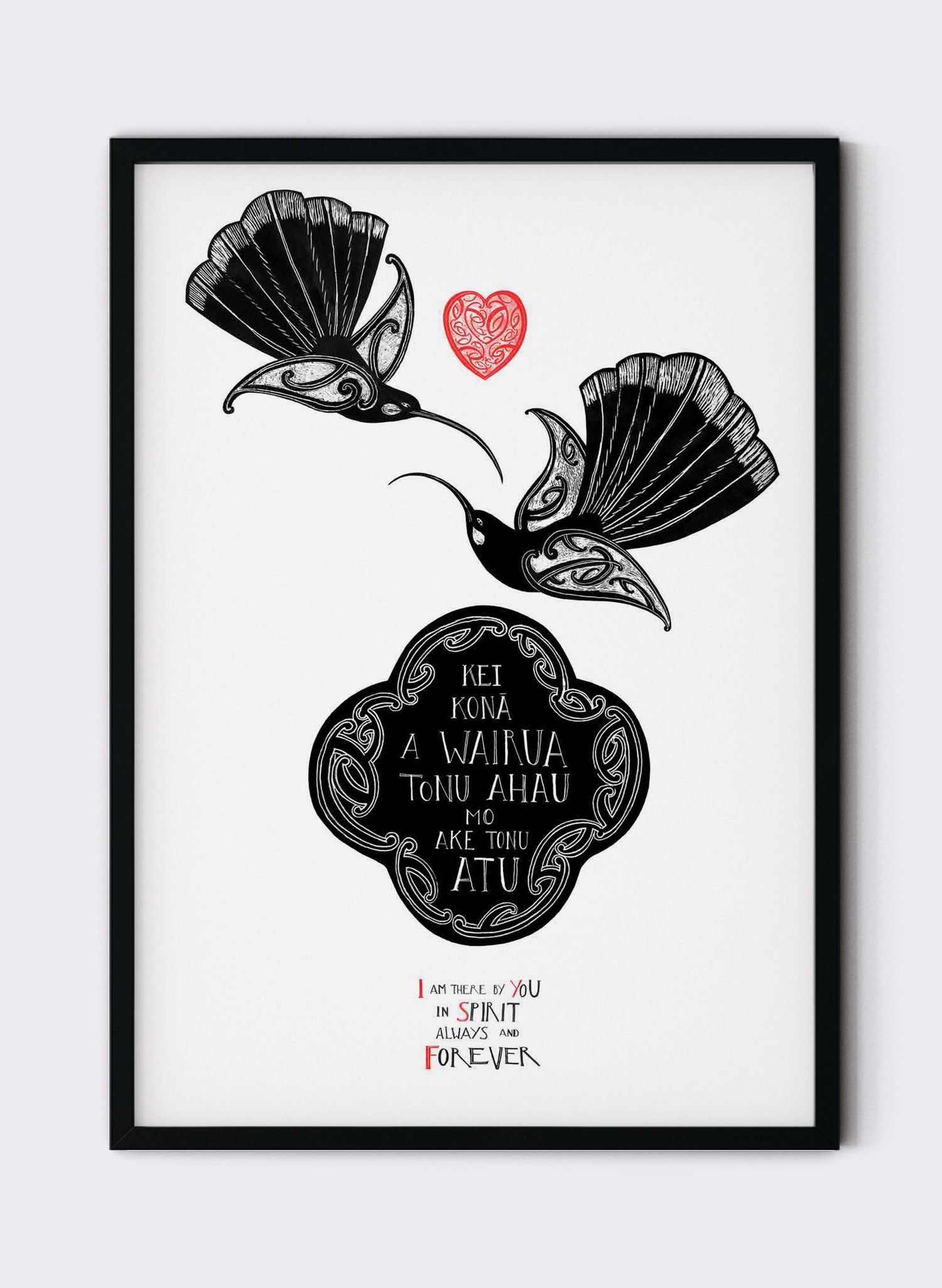 Huia Wairua - Giclée Print