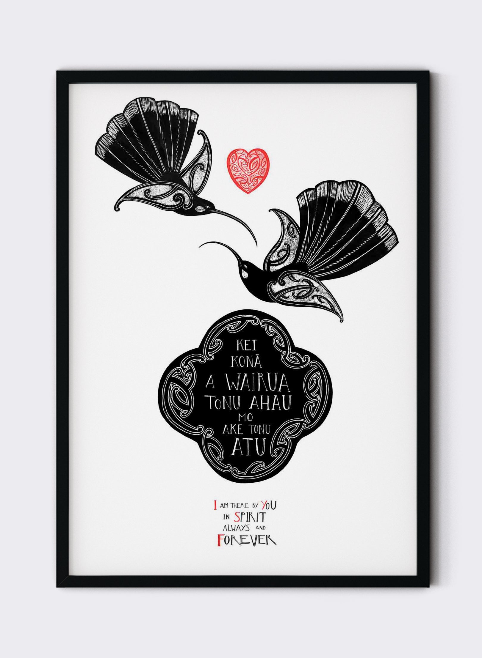 Huia Wairua - Giclée Print