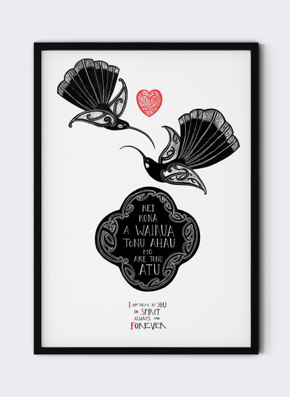 Huia Wairua - Giclée Print