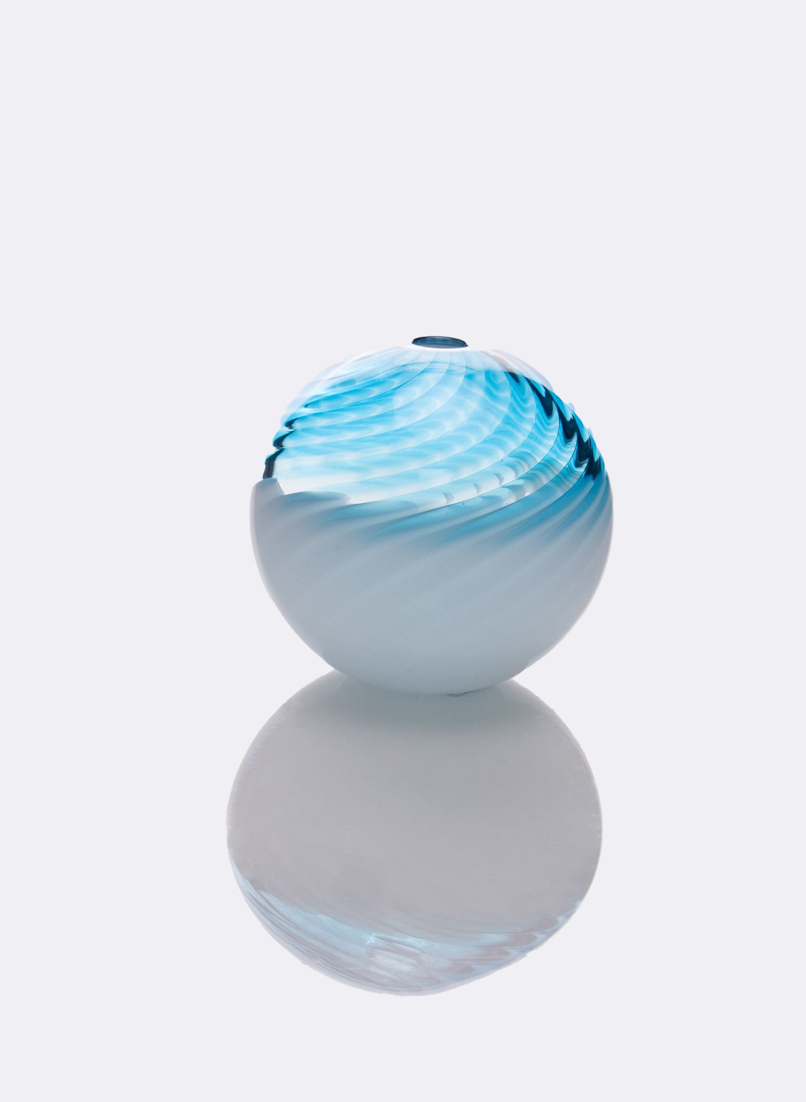 Glass Marble Vase 