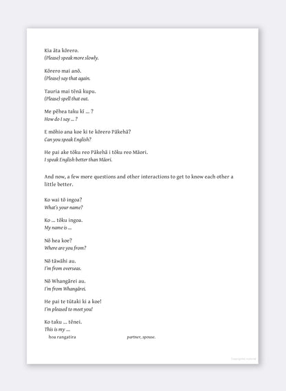 Māori Made Easy - Pocket Guide