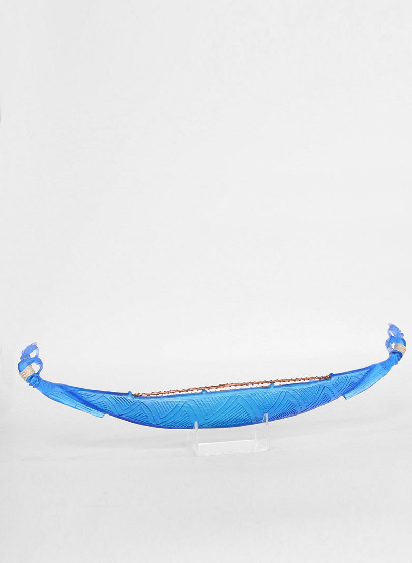Blue Manaia Canoe