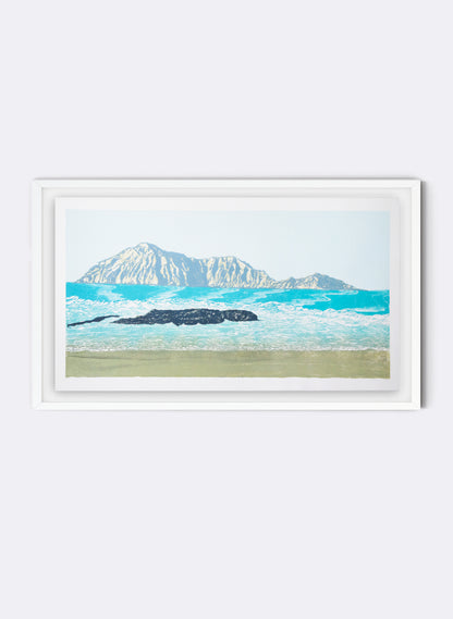 Bare Island VI | Large - Woodblock Print