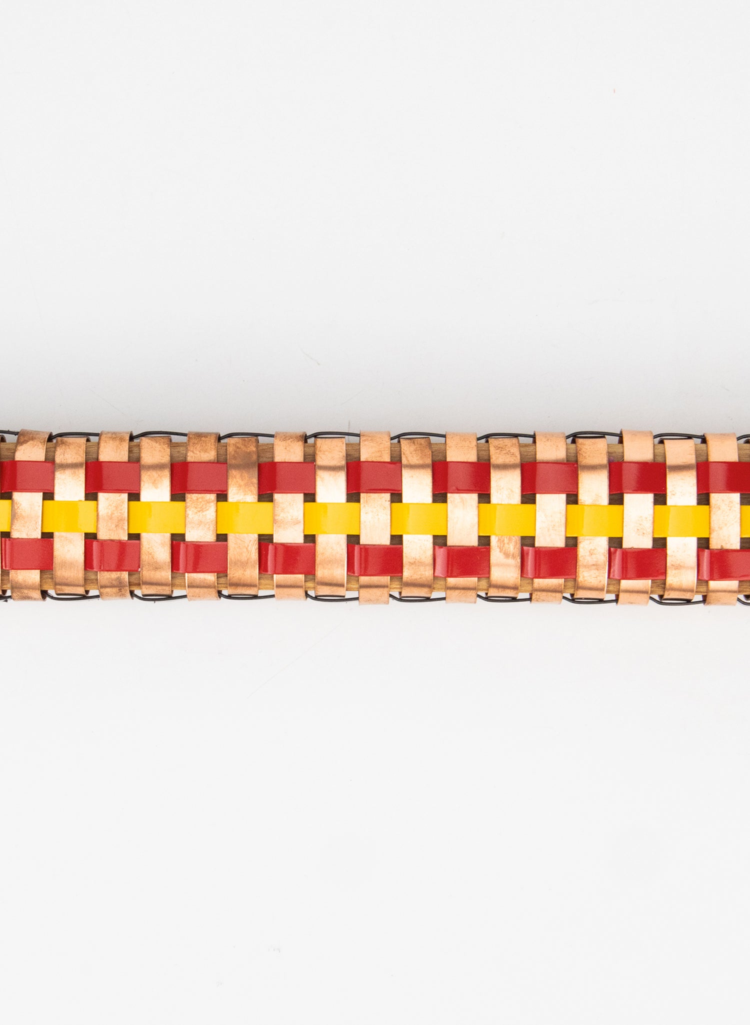 Red, Black, Yellow and Copper Taiaha