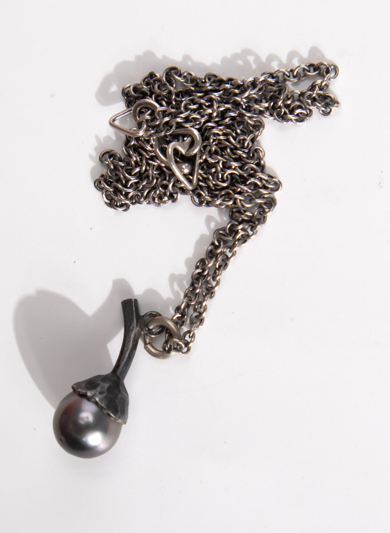 Tahitian Pearl Acorn Necklace