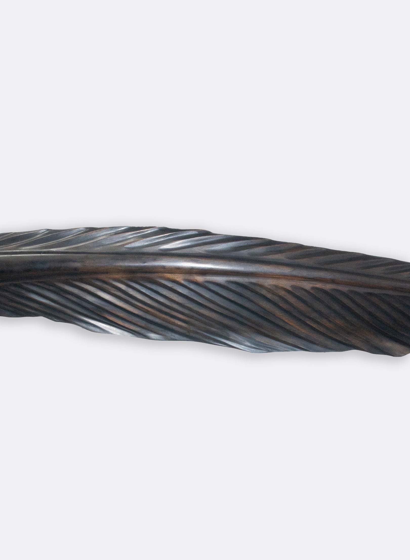 Tui Feather 1225mm - Black Swamp Kauri