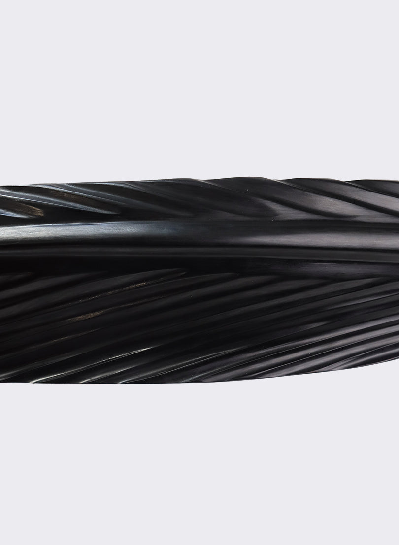 Tui Feather 1120mm - Black Dargaville Swamp Kauri