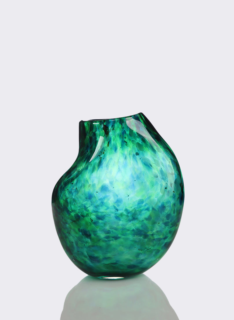 Greenstone Boulder Vase - Large
