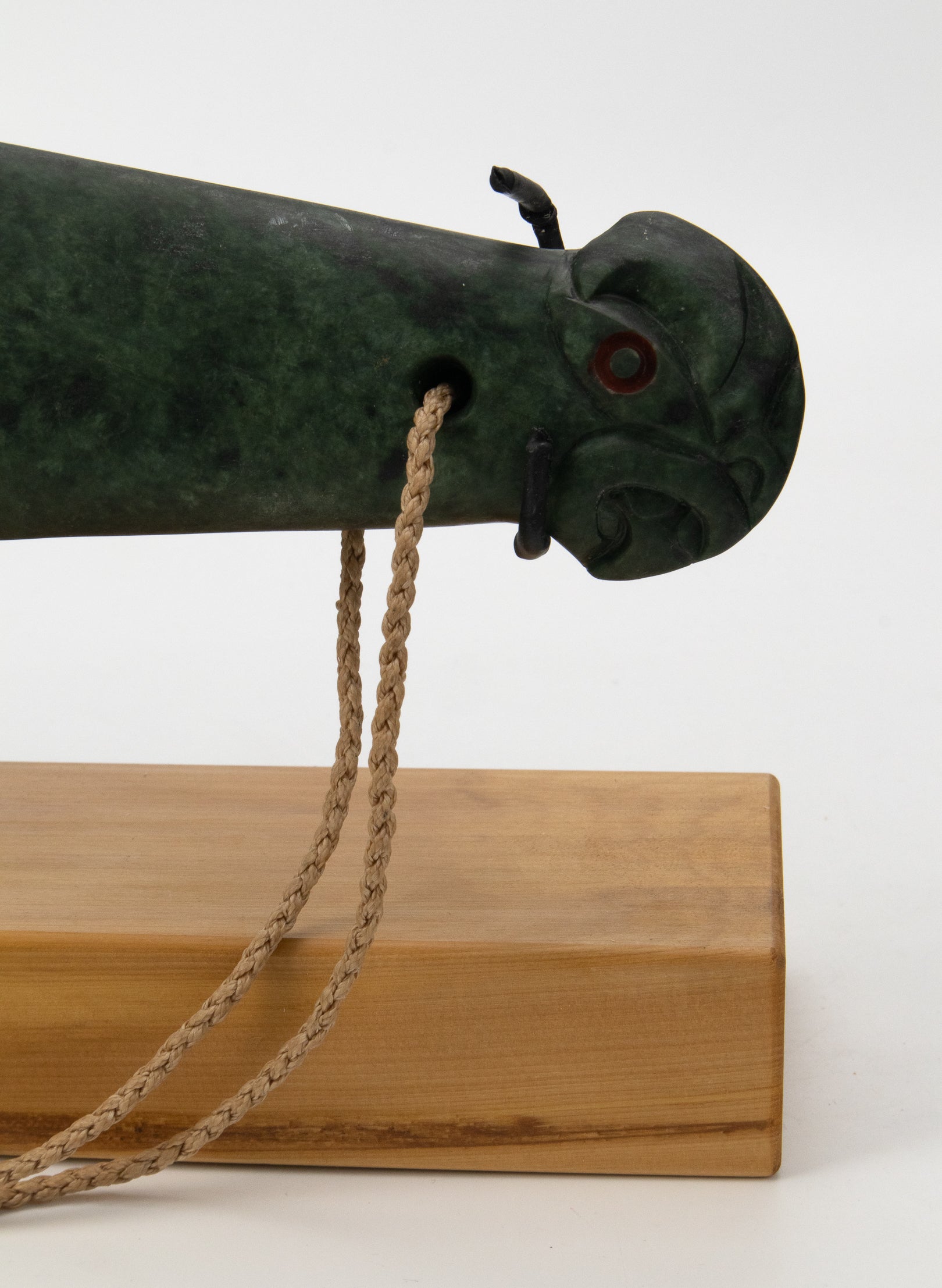 Mere Manaia Pounamu on Stand