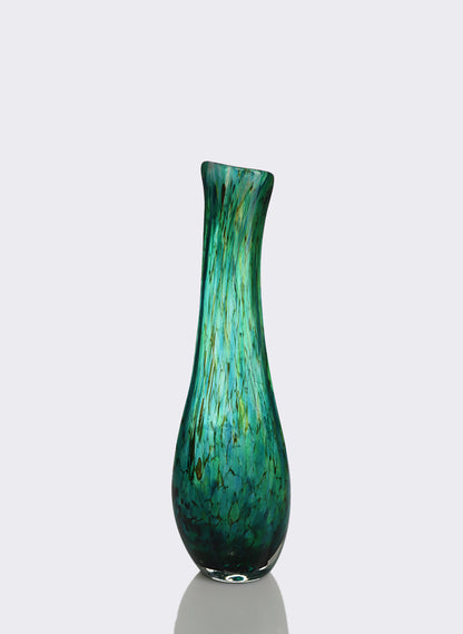 Greenstone Flat Form Vase - Large