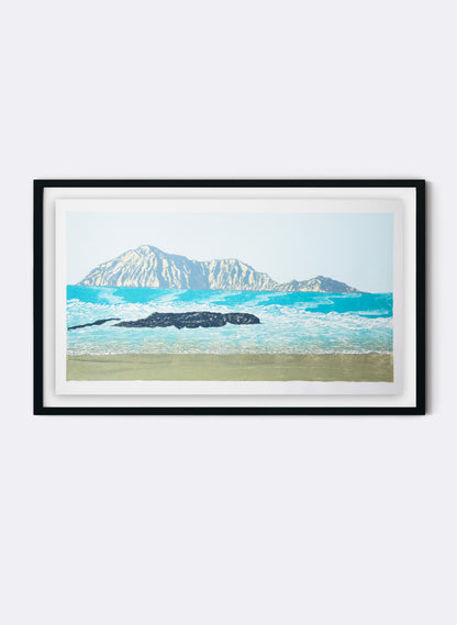 Bare Island VI | Large - Woodblock Print