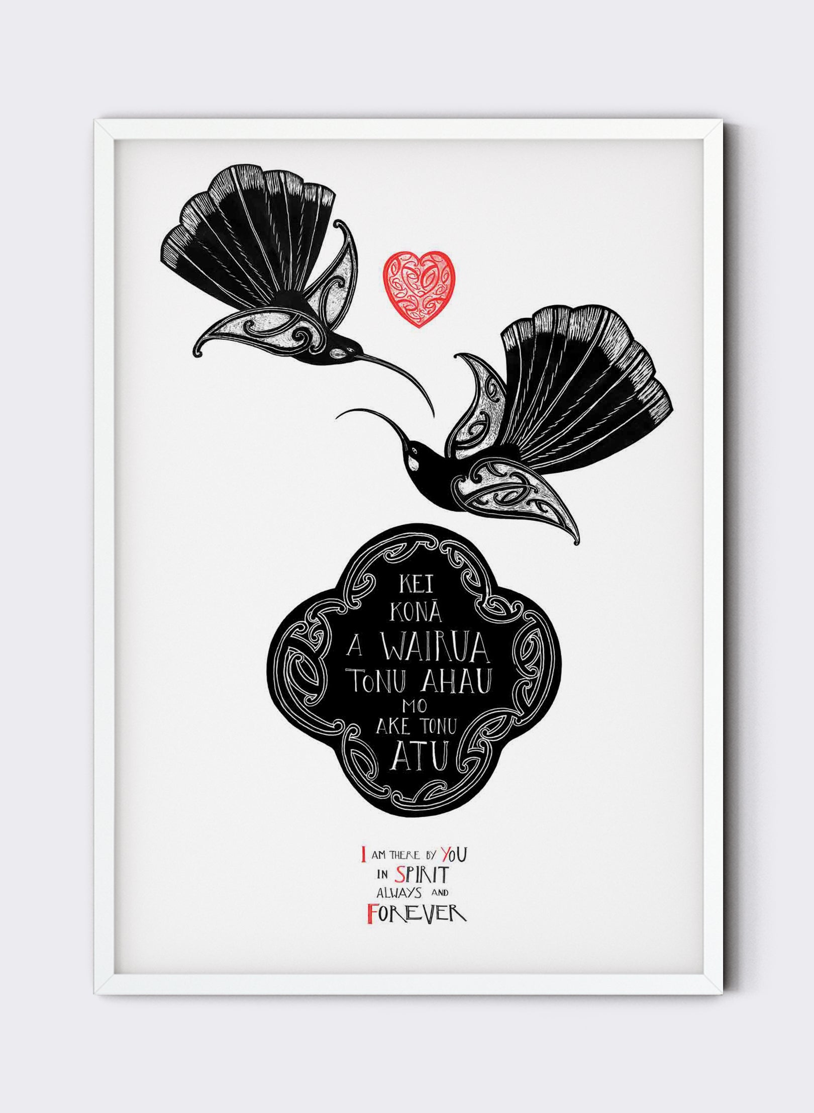 Huia Wairua - Giclée Print
