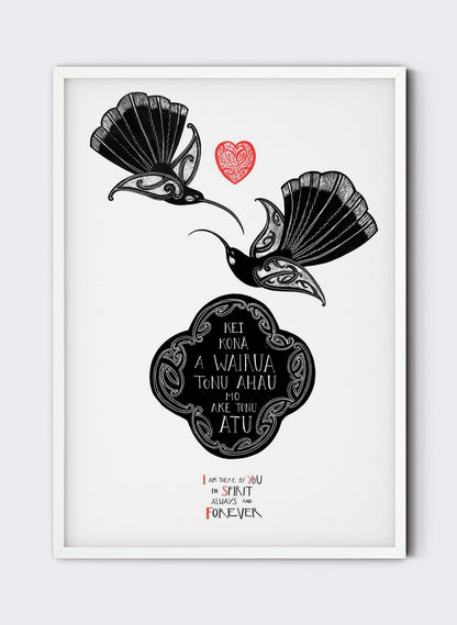 Huia Wairua - Giclée Print