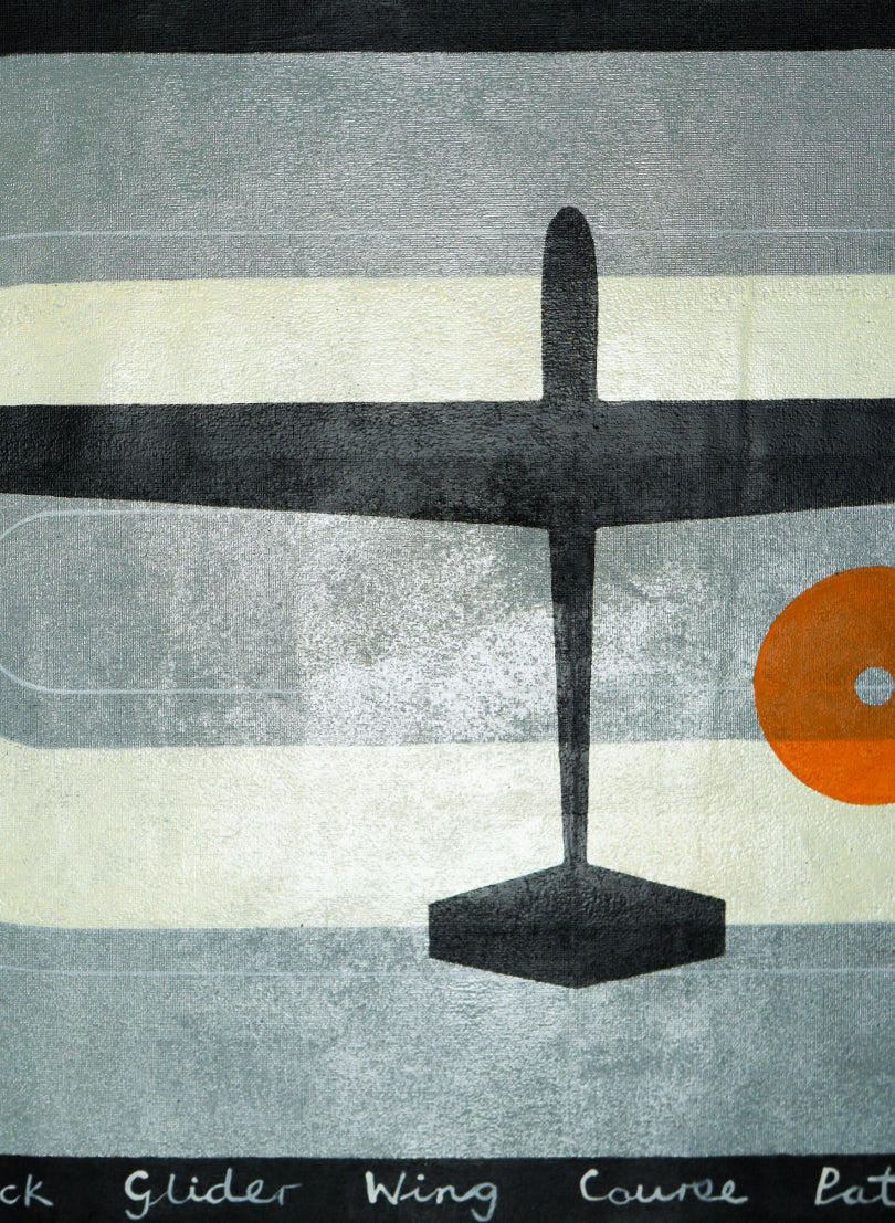 Black Glider Wing 37/40 - Unframed