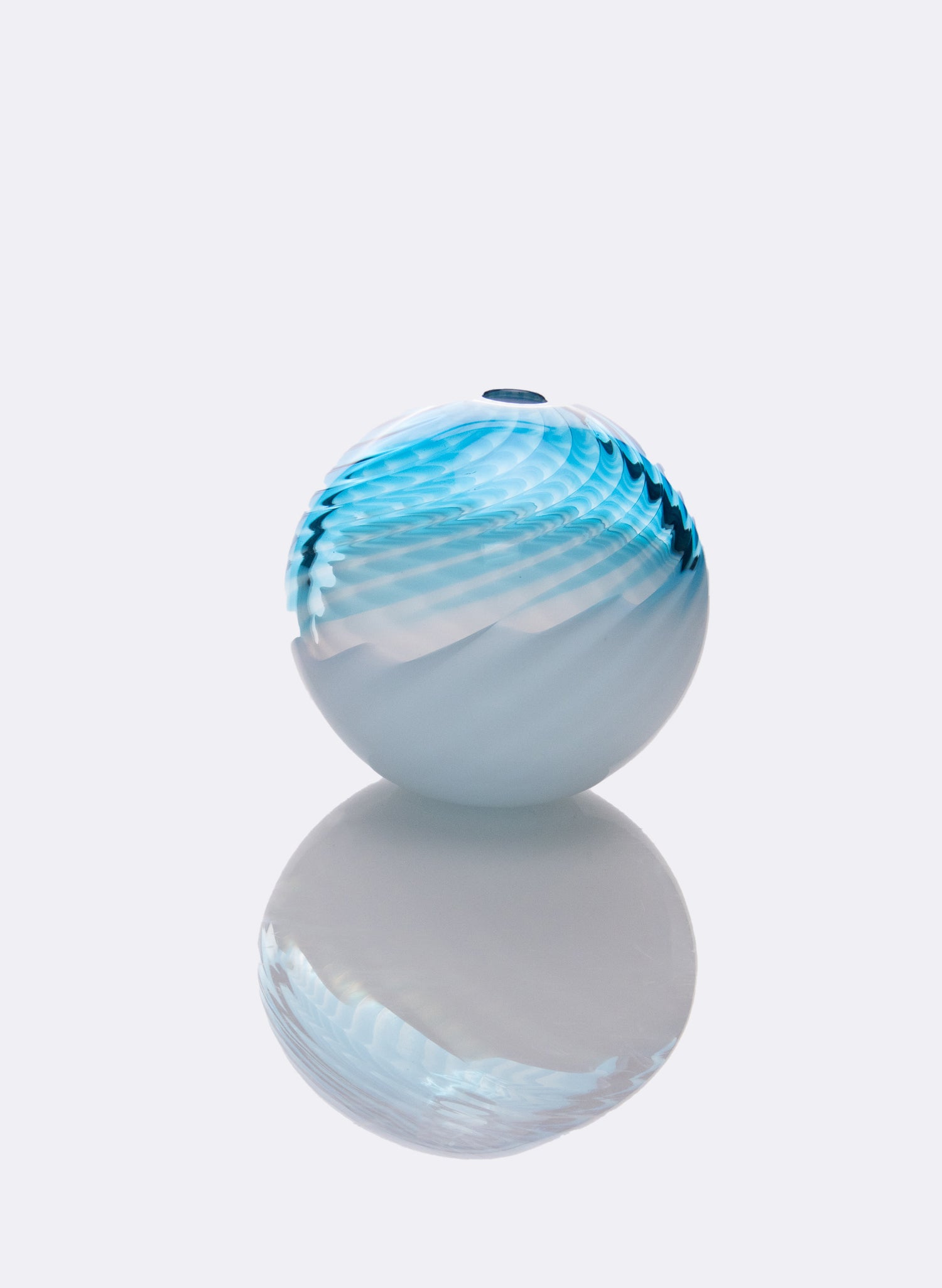 Glass Marble Vase 