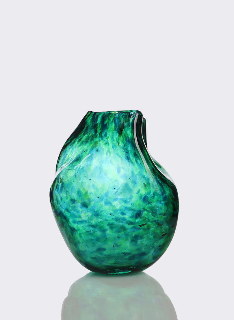 Greenstone Boulder Vase - Large