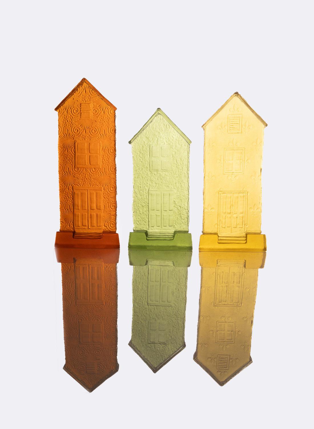 Cast Glass TownHouse - Amber