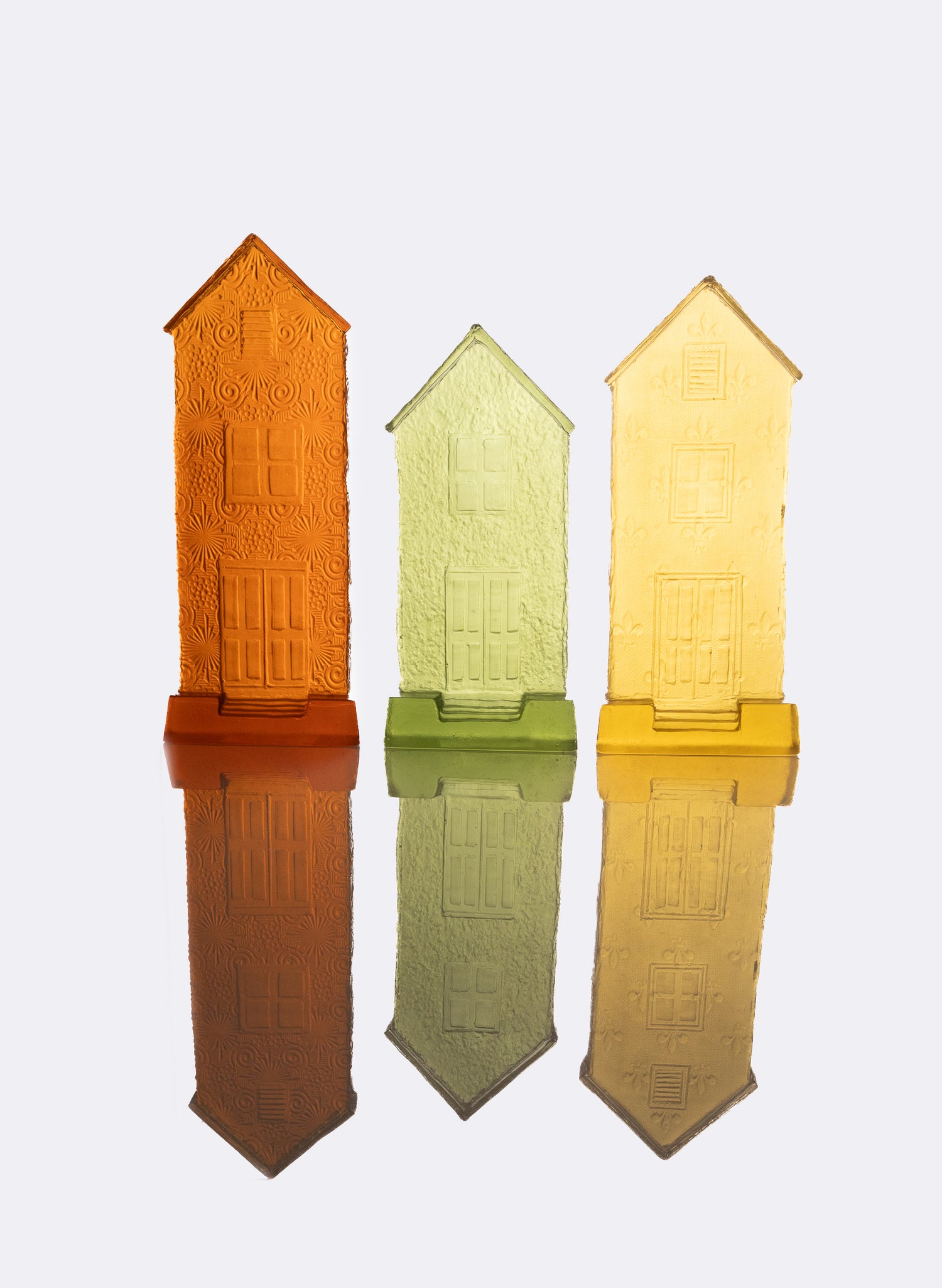 Cast Glass TownHouse - Amber