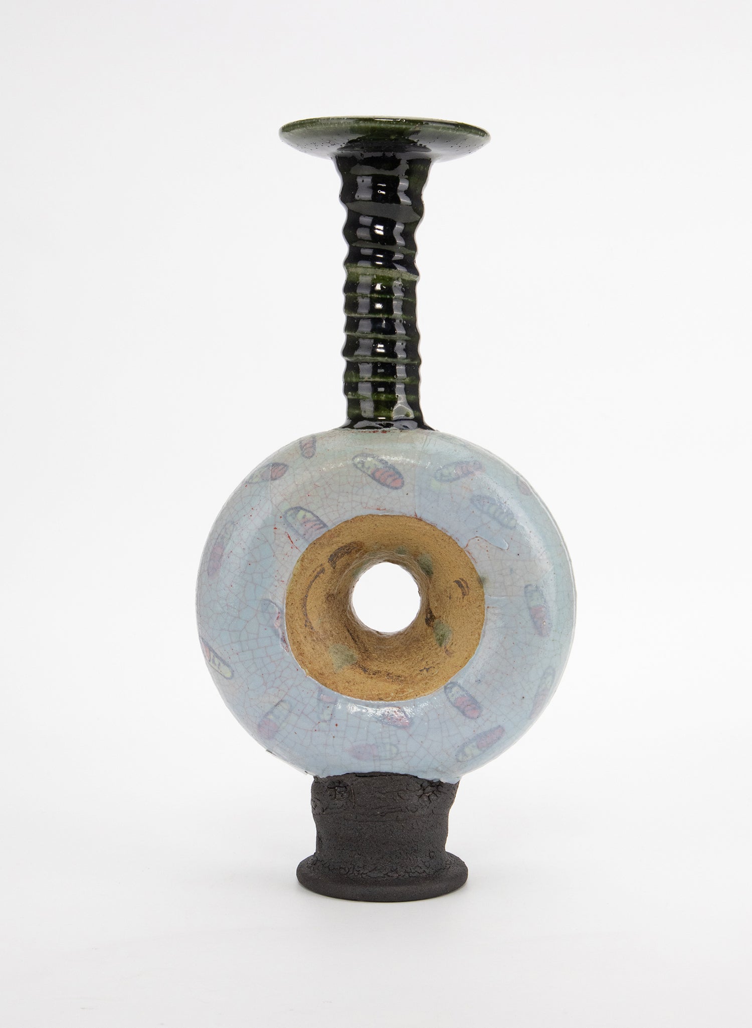 Yobitsugi Donut Vase 