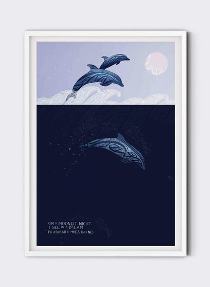 Po Atarua E Moea Iho Nei - Giclée Print