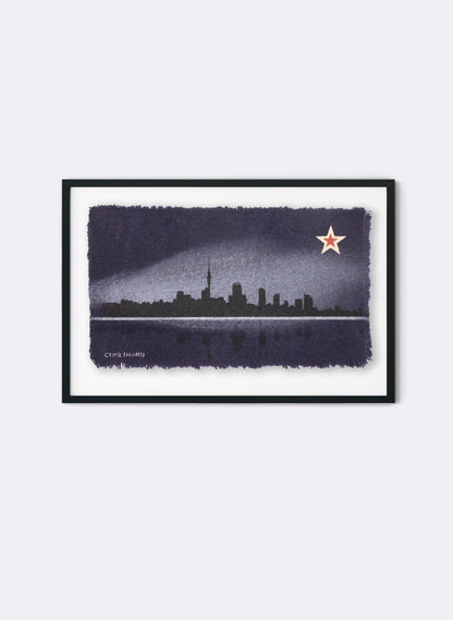 Auckland City Skyline 