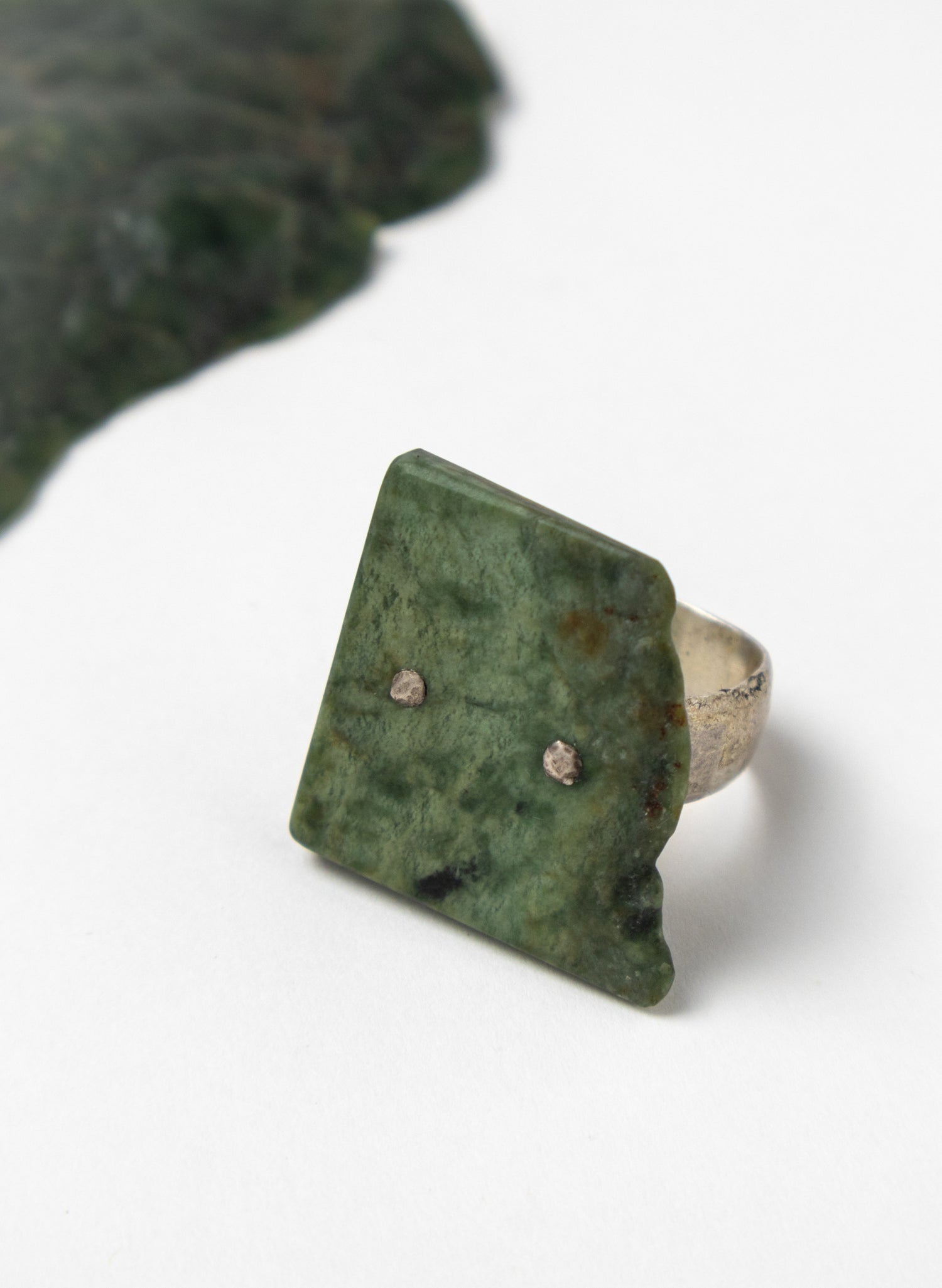 Trace Pounamu Ring