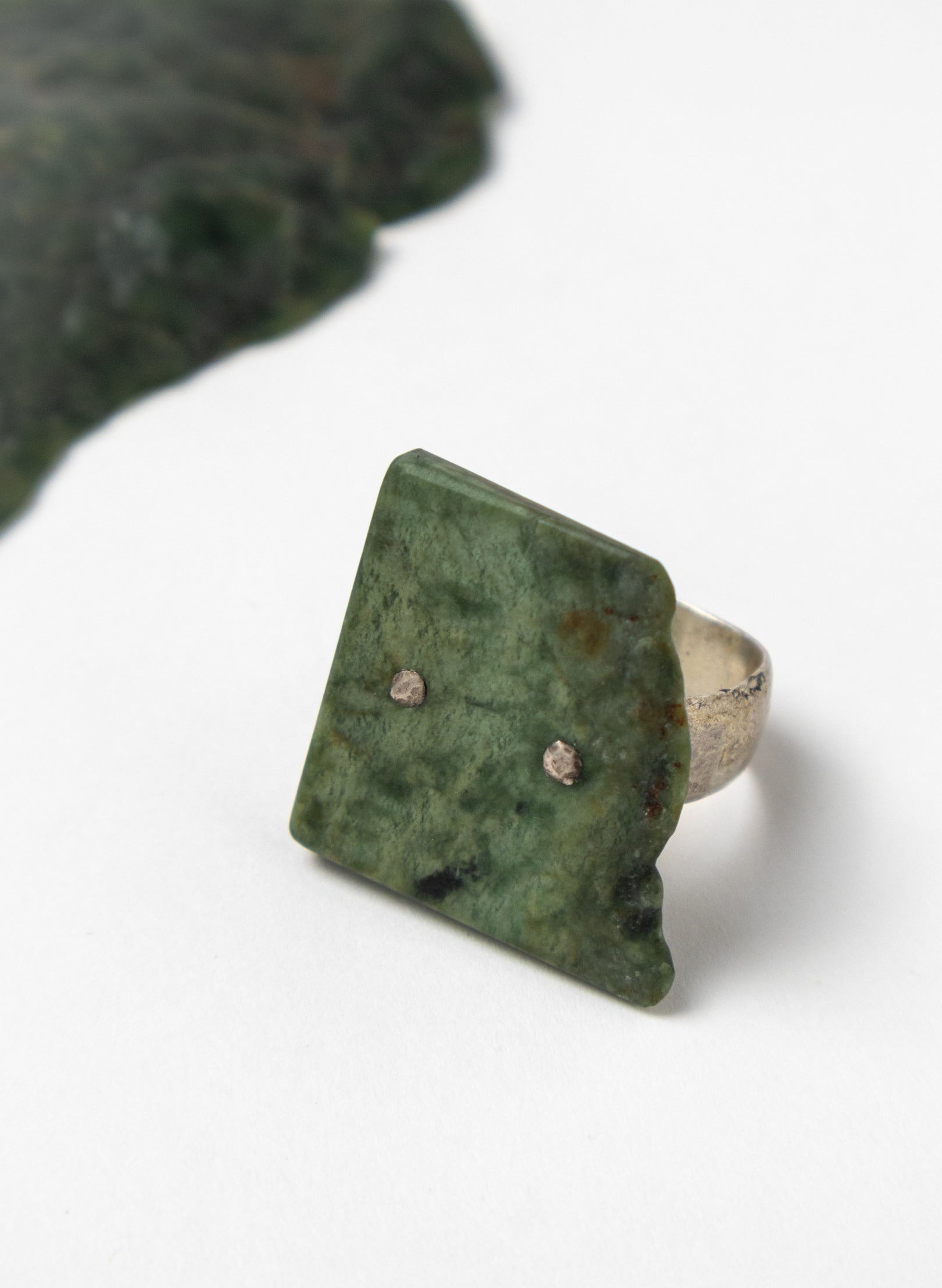 Trace Pounamu Ring