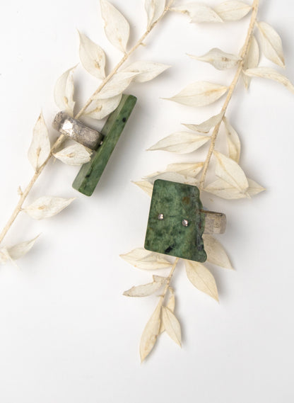 Trace Pounamu Ring